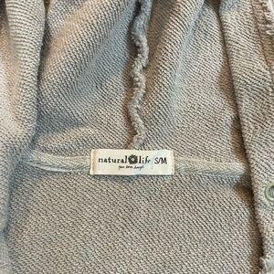 natural life tan boho oversized sweatshirt